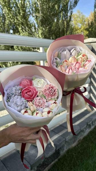 Зефирные тюльпаны