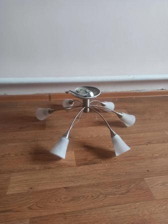 Люстра потолочная, 6 рожков