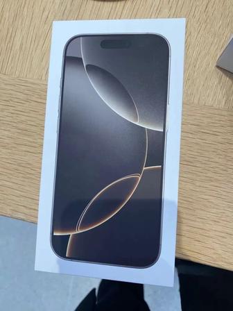 iPhone 16 pro 256 gb titanium новый в упаковке