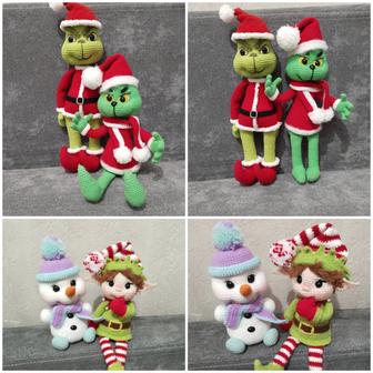 Вязанные игрушки ручная работа