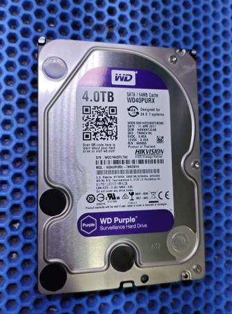 Жесткий диск 4Tb , Wd , накопитель для видео наблюдения Wester Digital