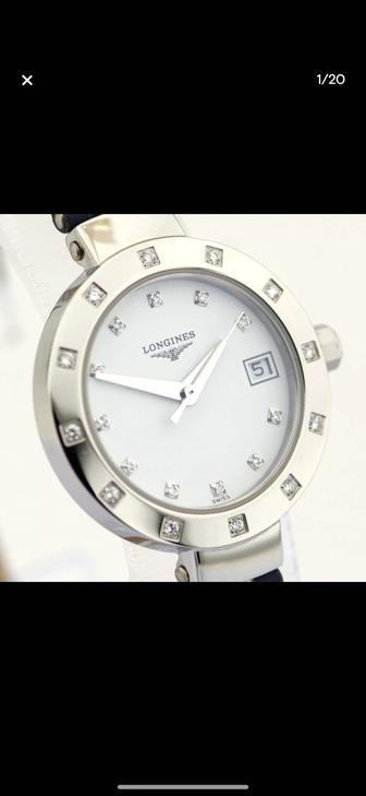 Часы Longines Dolce Vita с бриллиантами новые