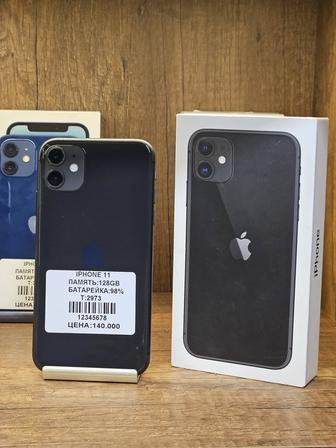 IPhone 11 128gb 98% с коробкой