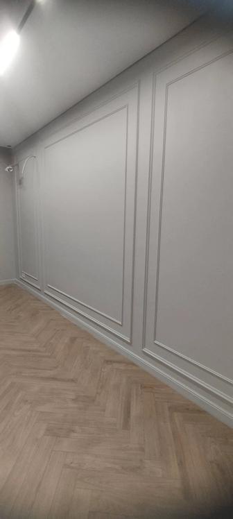 покраска стен/потолков, и поклейка обои