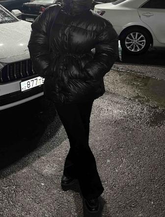 куртка с утяжкой в талии