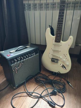 Продается электрогитара Fender squire bullet stratocaster