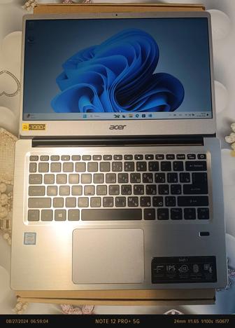 Acer Swift 3 14-дюймовый Core i5 8th, ОЗУ 8 ГБ, SSD 256GB