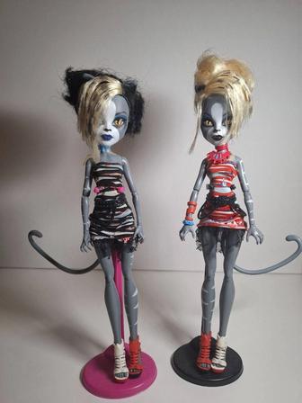 Куклы Монстр Хай, Monster High, Мяулоди и Пурсефона. Зомби Шейк.