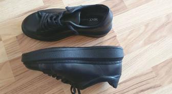 ботинки кожанные