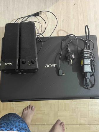 Продам ноутбук Acer 7560g с колонками