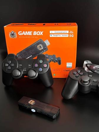 Приставка Game box 8k

Поддерживаю Android Tv, 8k Ultra HD. Также под