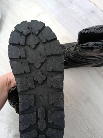 Зимний теплый сапоги