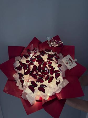 Бабочки Светящиеся букеты