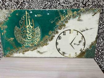 Часы настенные ручной работы