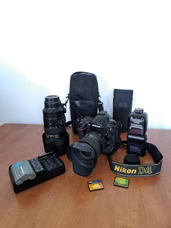 Продам Nikon d4, объектив 24-105, 70-200