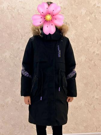 Зимний пуховик подростковый