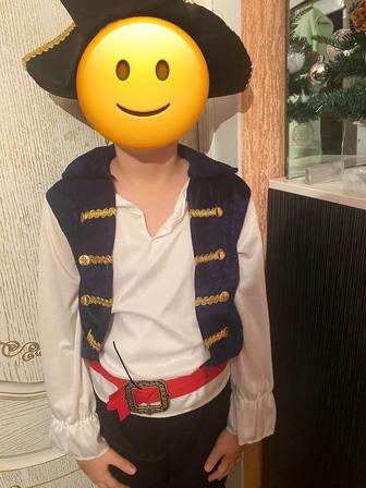Продам новогодний костюм пирата для мальчика 9-10 лет