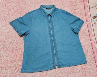 Женская Джинсовая рубашка