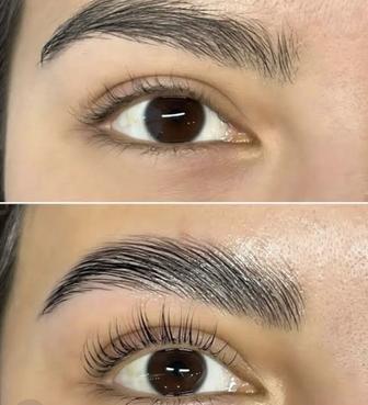 Ламинирование бровей и ресниц