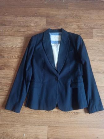 Школьный пиджак, женский, синий, турция, размер 38