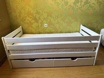 Продается детская кровать с орто матрасом