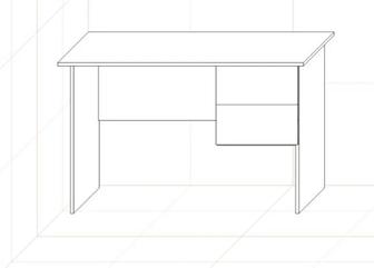 Продам письменный стол /офисный стол с тумбой