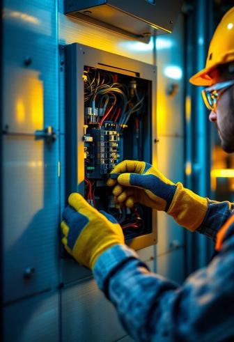 Электромонтаж в черновой отделке