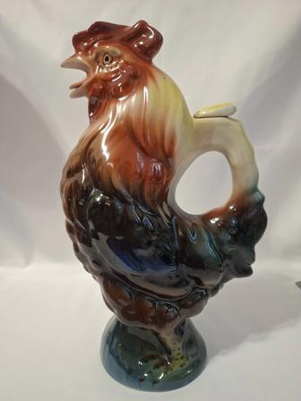 Штоф Петух фаянс Кировский завод