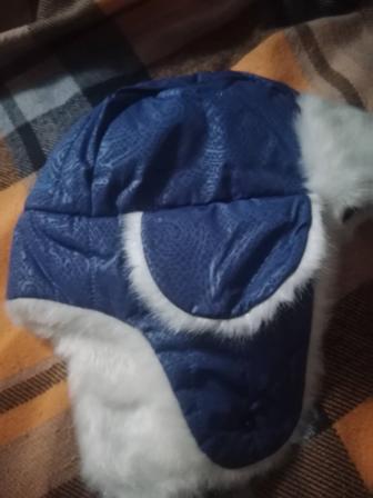 Шапка ушанка зимняя детская