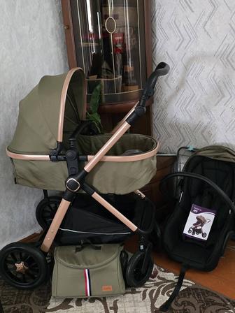 Коляска трансформер 3в1 в идеальном состоянии