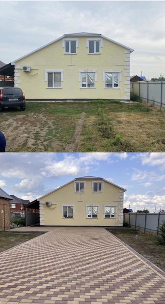 Укладка брусчатки