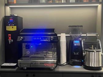 Кофемашины для бизнеса рожковые, автоматические, аренда.