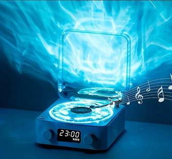 Винтажная Белая Колонка с RGB Подсветкой