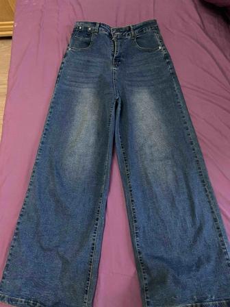 Джинсовый брюки