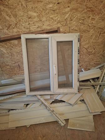 Продам окна металлопластиковые цвет белый б/ у в отличном состоянии