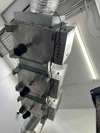 Электростатический фильтр для удаления дыма в кафе, ресторанах, завод