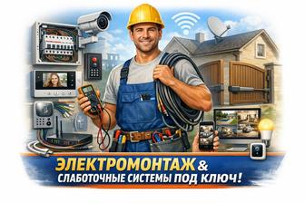 Электромонтаж и слаботочные системы под ключ