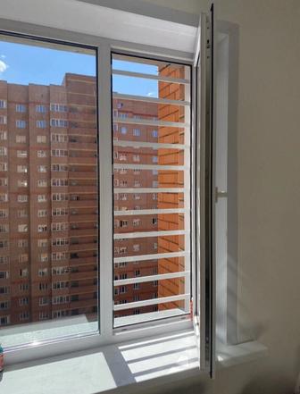 Установка москитной сетки решетки
