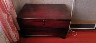 Сундук деревянный советского производства