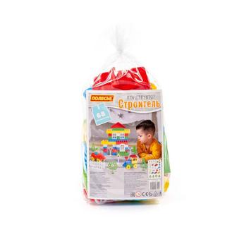 Полесье конструктор Строитель (68 элементов) (в пакете)