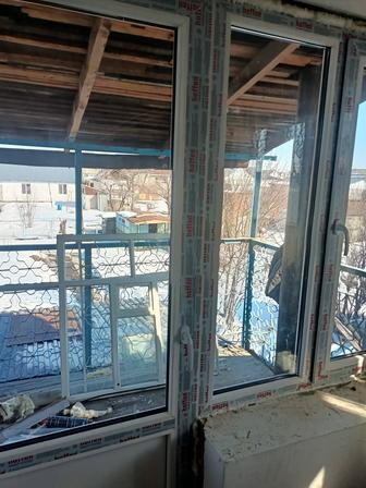 Продам пластиковые двери ,форточки!