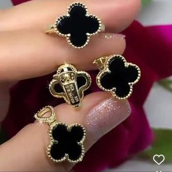 Серебряный Комплект Van Cleef & Arpels