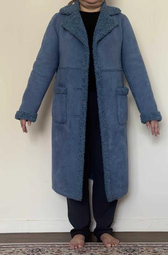 Продам теплую дубленку