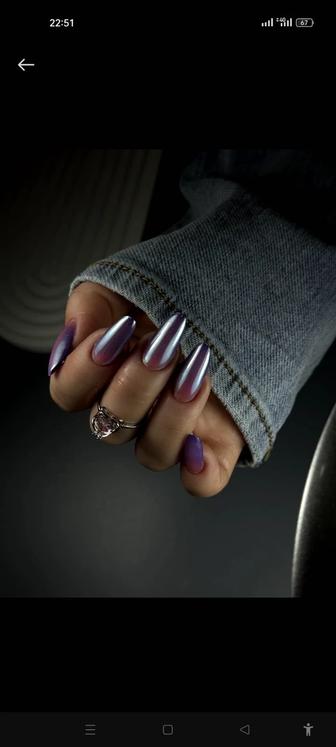 Маникюр с гелевым покрытием