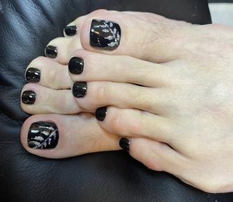 Маникюр гель наращивание ресниц