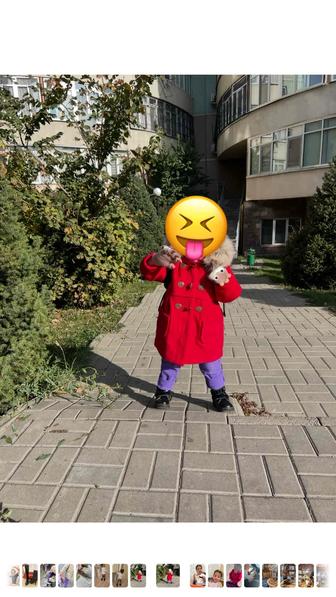 Пальто осеннее для принцессы