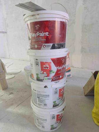Продам краску для стен PlayPaint 9л