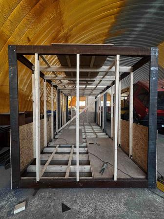 Метало каркас домика 7х3