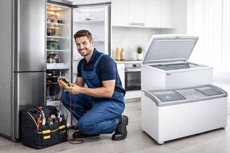 Ремонт морозильников, заправка фреона