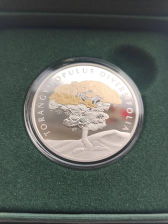 МОНЕТА С ПОЗОЛОТОЙ ТУРАНГА ПРУФЛАЙК